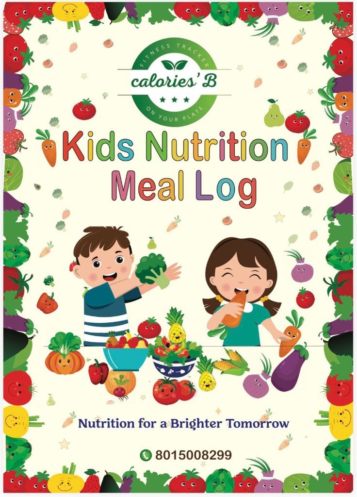 Kids Nutrition Meal Log Planner